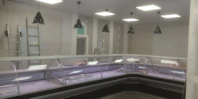 Cámara de refrigeración para carnicería