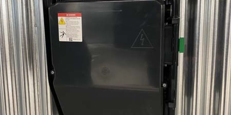 Automatismo para puerta industrial