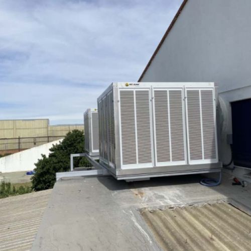 Montaje de equipo de refrigeración