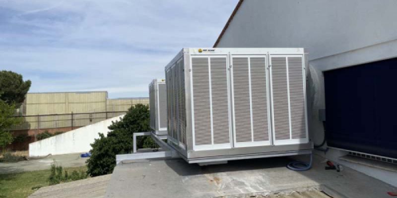 Montaje de equipo de refrigeración
